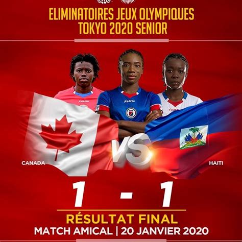 L'image a choqué au japon et conduit les auteurs de ce détournement. Jeux Olympiques Japon 2020 : Haïti et Canada ont fait nul ...