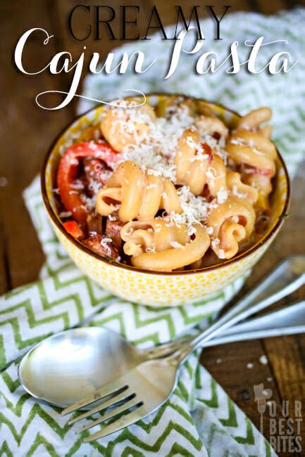 Stir in the ½ lb. Creamy Cajun Pasta with Peppers and Smoked Sausage - Our ...