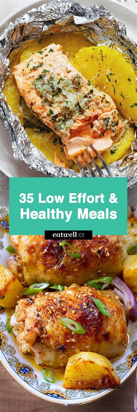 Search for results at sprask. 41 Low Effort and Healthy Dinner Recipes — Eatwell101