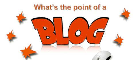 What's the point of a blog? | Inside News