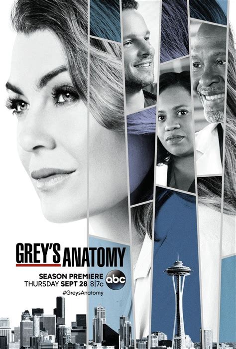 Greys Anatomy ª temporada ganha pôster com atores originais da