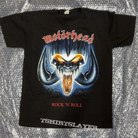motörhead motorhead rock n roll t shirt tshirtslayer tshirt and battlejacket gallery