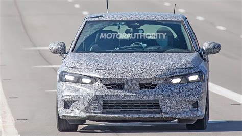 2022 Honda Civic Hatchback Spy Shots More Mature Compact Hatch On The Way