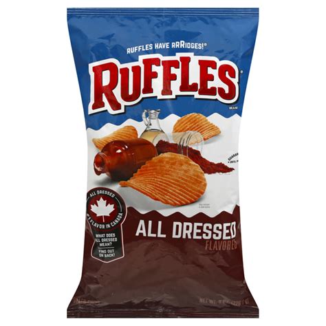 Save On Ruffles Potato Chips All Dressed Order Online Delivery Giant