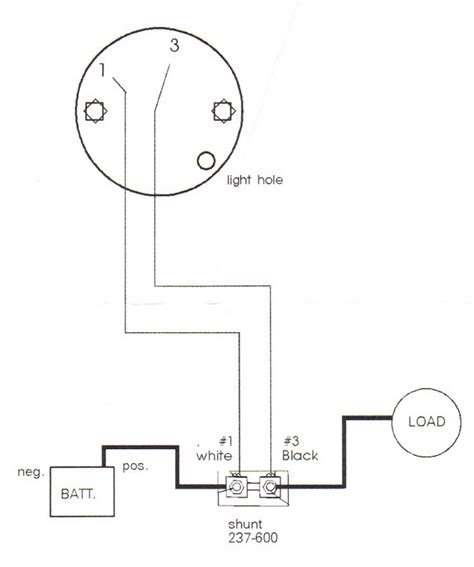 Ammeter Gauge Wiring Diagram Roseinspire
