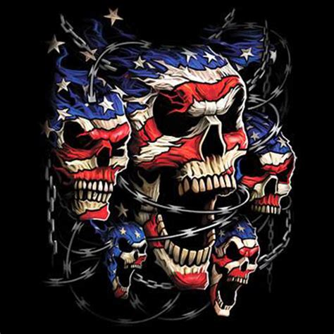 Free Download Patriotic T Shirt Custom Design Skull Breakthrough Usa X For Your