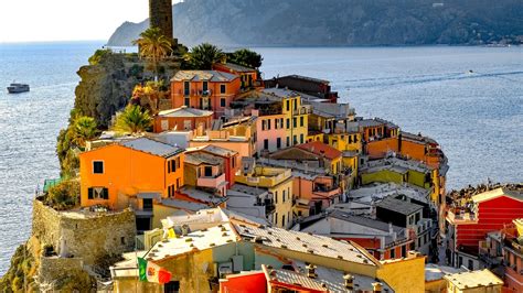 Download 3840x2160 Wallpaper Cinque Terre Coastal Village City 4k 4