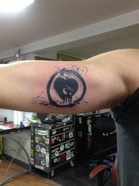 My rise against tattoo (i.redd.it). Rise Against heart and fist. Anthony Johnson - Voodoo ...