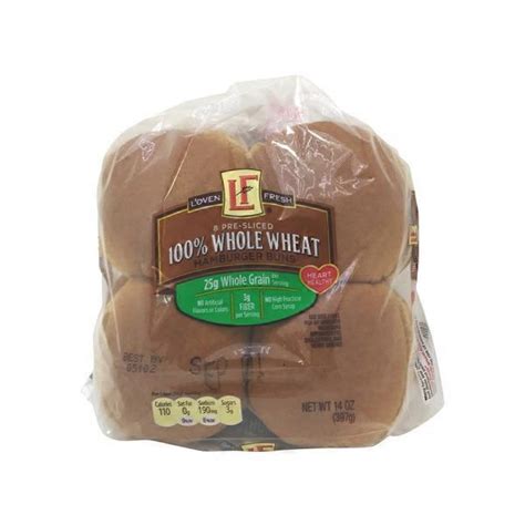 Loven Fresh 100 Whole Wheat Hamburger Buns 14 Oz From Aldi Instacart