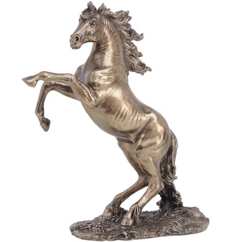 Bronze Horse Sculpture Horse Ornament Swanky Interiors