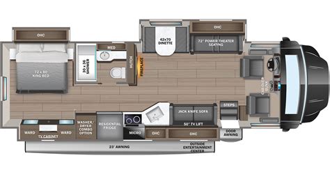Jayco Seneca Class C Motorhome Floorplans Large Picture Floor Plans