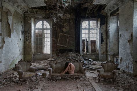 All Is Not Lost Artist Contrasts Female Beauty With Abandoned Buildings Creative Boom