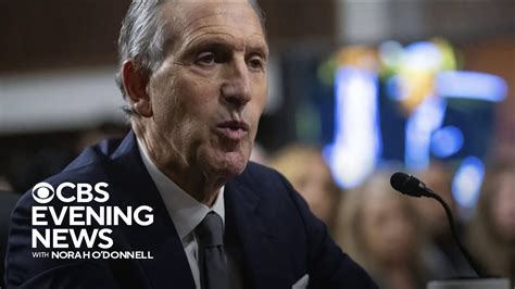 Former Starbucks Ceo Howard Schultz Testifies Before Senate About Union