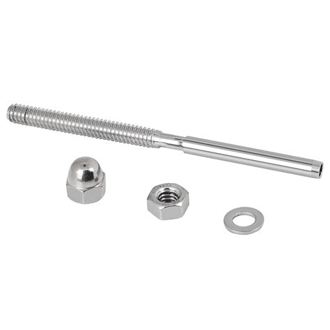 T316 Stainless Steel Swage Threaded Tensioner End Fittings 316 Cable