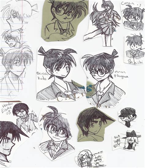 Detective Conan Doodles By Marimokun On Deviantart