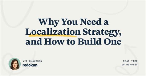 Why You Need A Localization Strategy And How To Build One Redokun Blog