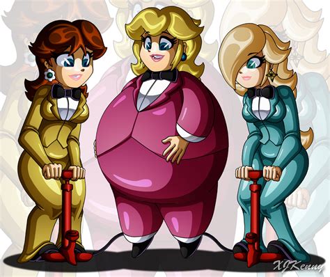 Pumping Up Peach By Xjkenny On Deviantart