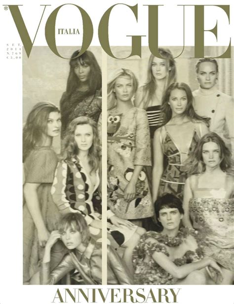 vogue italia s 50th anniversary issue by steven meisel
