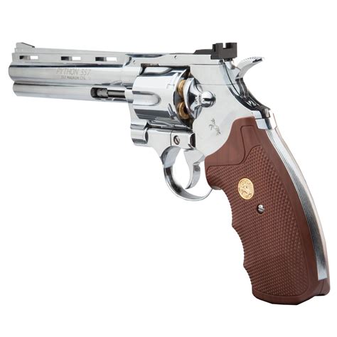 Colt Co2 Revolver Python 357 6 Zoll Kal 45mm Stahl Bb Vernickelt