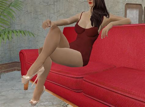 Female Sexy Sitting And Standing Animation Replacer Telegraph