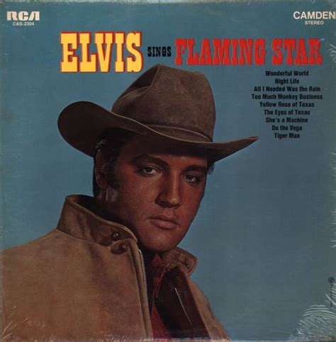 Elvis Sings Flaming Star Lp Amazonfr Cd Et Vinyles