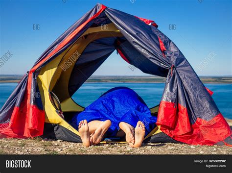Young Couple Love Tent Image And Photo Free Trial Bigstock