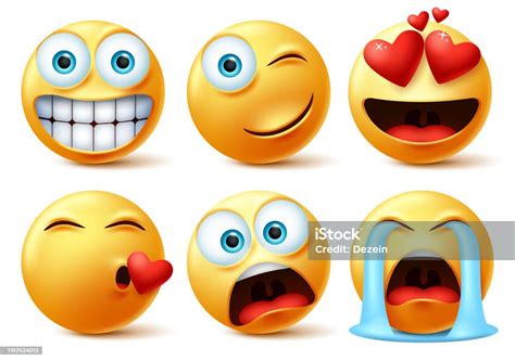 Smileys Emojis And Emoticons Face Vector Set Smiley Icon Or Emoticon Of 17182 Hot Sex Picture