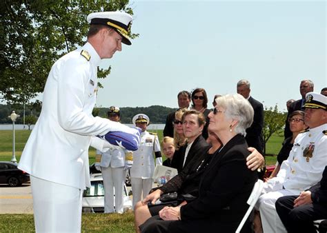 Retired Adm Charles Larson Is Laid To Rest At The Us Na Flickr