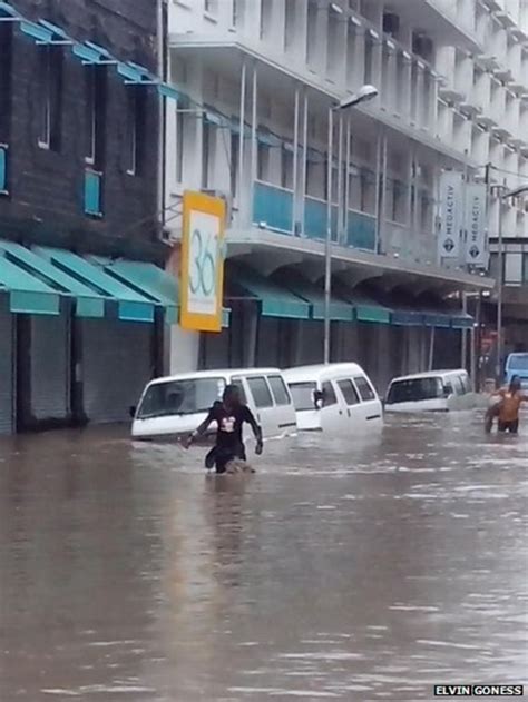 In Pictures Port Louis Mauritius Floods Bbc News