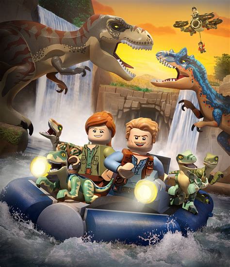Nickalive Nickelodeon Usa To Premiere New Lego Jurassic World