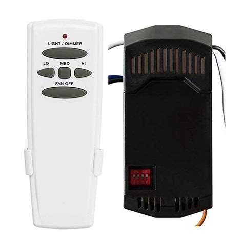 Question about hampton bay 24002 ceiling fan. Universal Ceiling Fan Remote Control and Receiver Complete ...