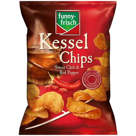 Funny Frisch Kessel Chips Sweet Chili And Red Pepper 120g Online Kaufen