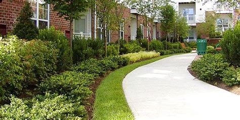 Large Apartment Complex Landscaping Commercial Landscaping Garden