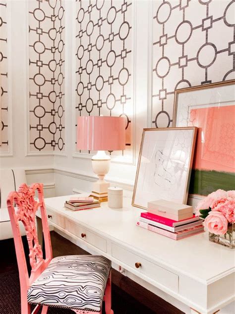 Pink And Gold Office Decor Decorating Pinterest