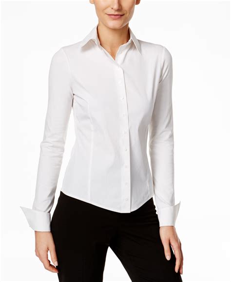 Calvin Klein Fit Solutins Wrinkle Resistant Long Sleeve Shirt Only At