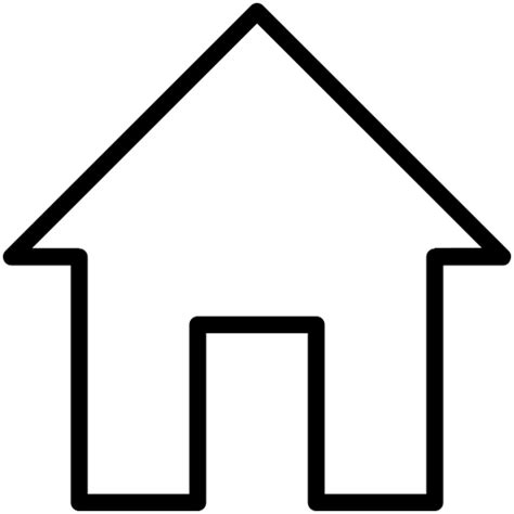 White Home Icon Png 260824 Free Icons Library