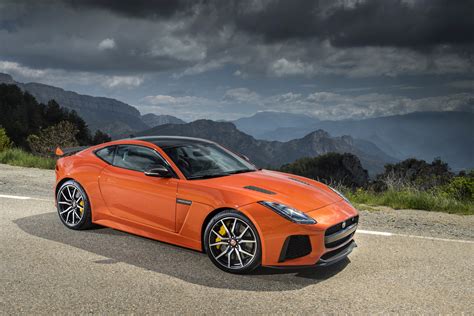 Jaguar F Type Orange Coupe