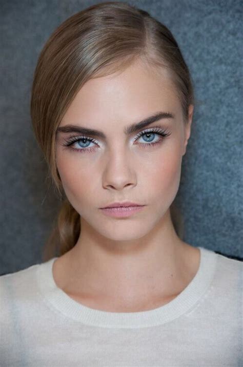 makeup cara delevigne clearly the feminine natural and primed look cara delevingne beauty make