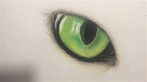 Drawing A Cat Eye Youtube