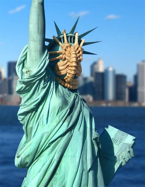 Statue Of Liberty Aliens Matt Dartford And Aj Mdi Digital Projects