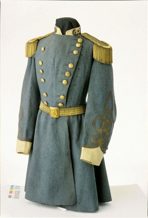 The Uniform Of Confederate General Pgt Beauregard Appears On Display