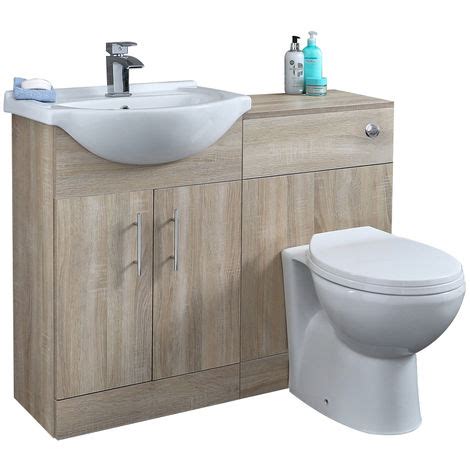 ✅ servizio disostruzione fognature, tubi, wc, pozzi neri 24 ore su 24. Milano Arch - Oak 1032mm Bathroom Vanity Unit with Basin ...