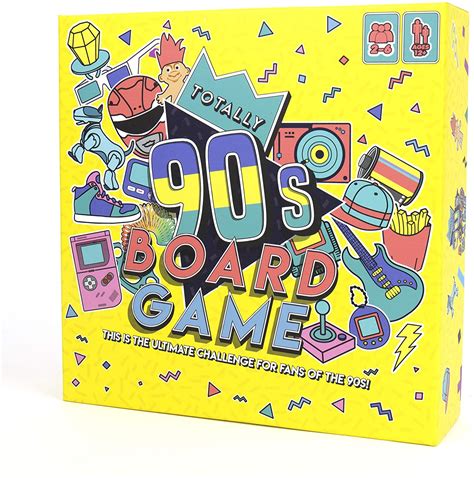 Totally 90s Board Game Ultimate Challenge For Fans Of The 90s