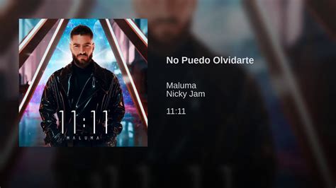 Maluma Ft Nicky Jam No Puedo Olvidarte Official Audio 2019 Youtube