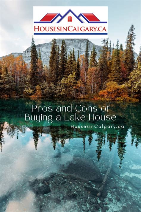 Pros And Cons Of Buying A Lake House