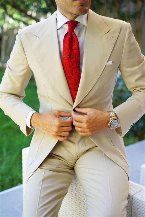 Paisley Maroon Tie Red Bandana Ties For Men Shop Unique Neckties