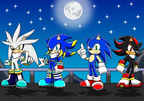 Sonic Shadow Silver And Jolt By Arung98 On Deviantart