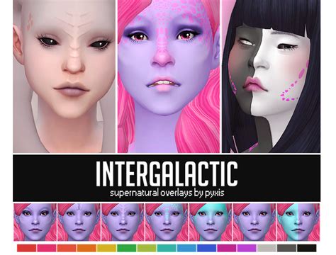 Intergalactic Supernatural Overlays Sims Sims 4 Sims
