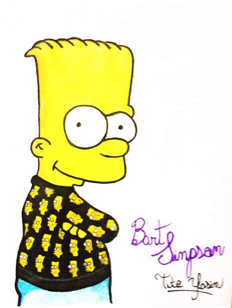 Bart Simpson Drawing At Getdrawings Free Download