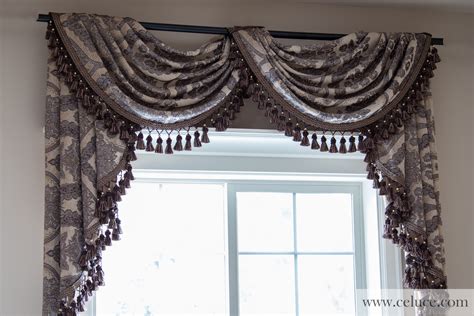queen spades pole swag valance curtains
